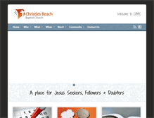 Tablet Screenshot of christiesbeachprofessionals.com.au